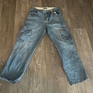 Baggy japanese cargo jeans